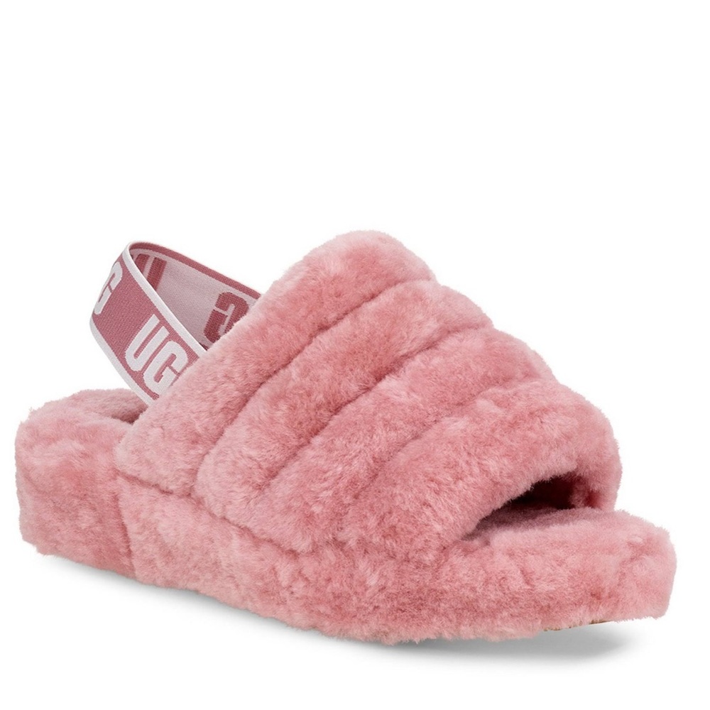 UGG Women's Fluff Yeah Slide Wedge Sandal